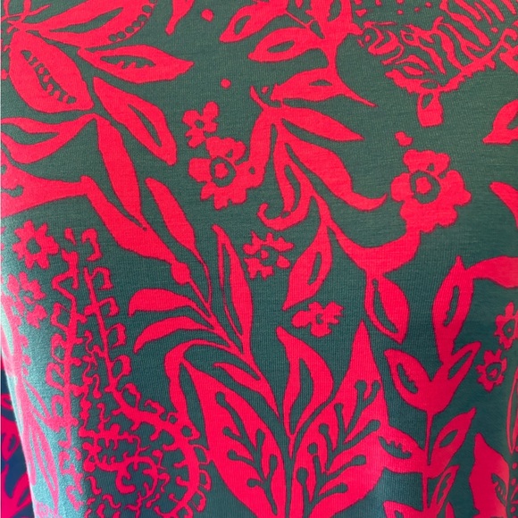 Lilly Pulitzer Floral Pink and Blue Maxi Dress - Picture 4 of 7